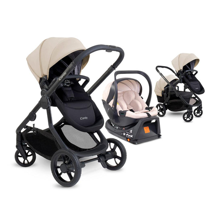 iCandy Orange 4 Travel System with iCandy Cocoon - Latte-Travel Systems- | Natural Baby Shower