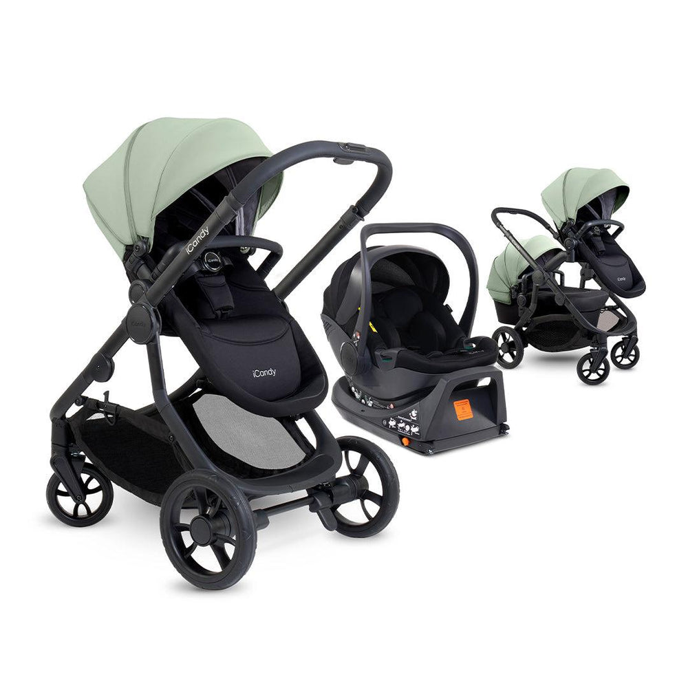 iCandy Orange 4 Travel System with iCandy Cocoon - Pistachio-Travel Systems- | Natural Baby Shower