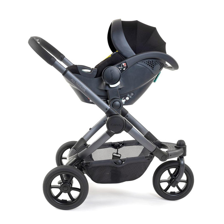 iCandy Peach 7 All Terrain Storm Complete Travel System with iCandy Cocoon-Travel Systems- | Natural Baby Shower