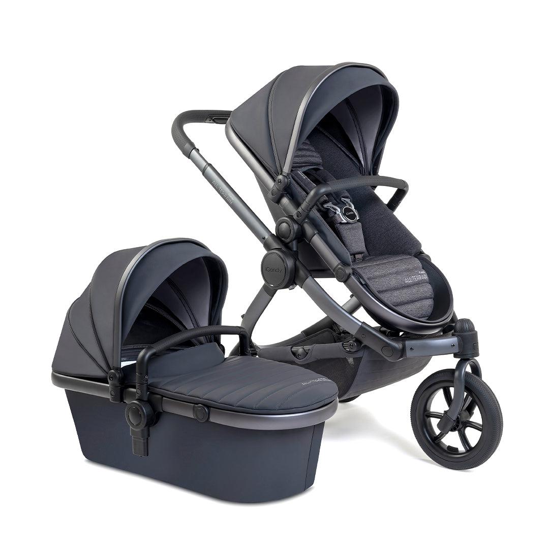 iCandy Peach 7 All Terrain Storm Pushchair & Carrycot-Strollers-Storm- | Natural Baby Shower