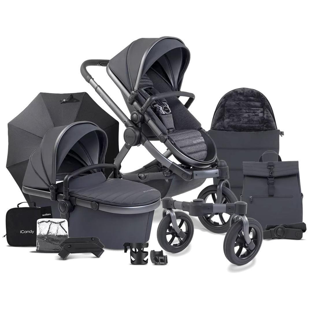 iCandy Peach 7 All Terrain Storm Pushchair Complete Bundle-Stroller Bundles- | Natural Baby Shower