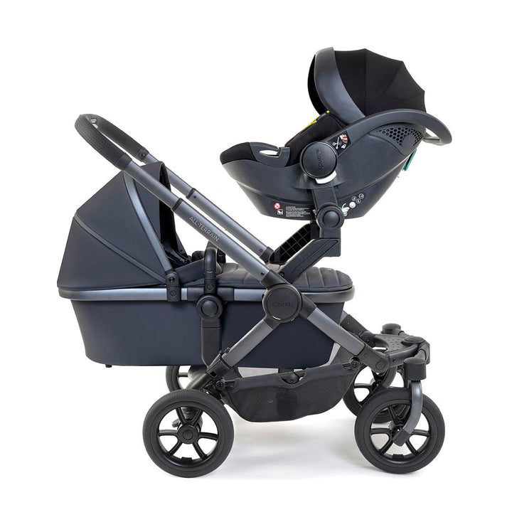 iCandy Peach 7 All Terrain Storm Twin Pushchair-Strollers- | Natural Baby Shower