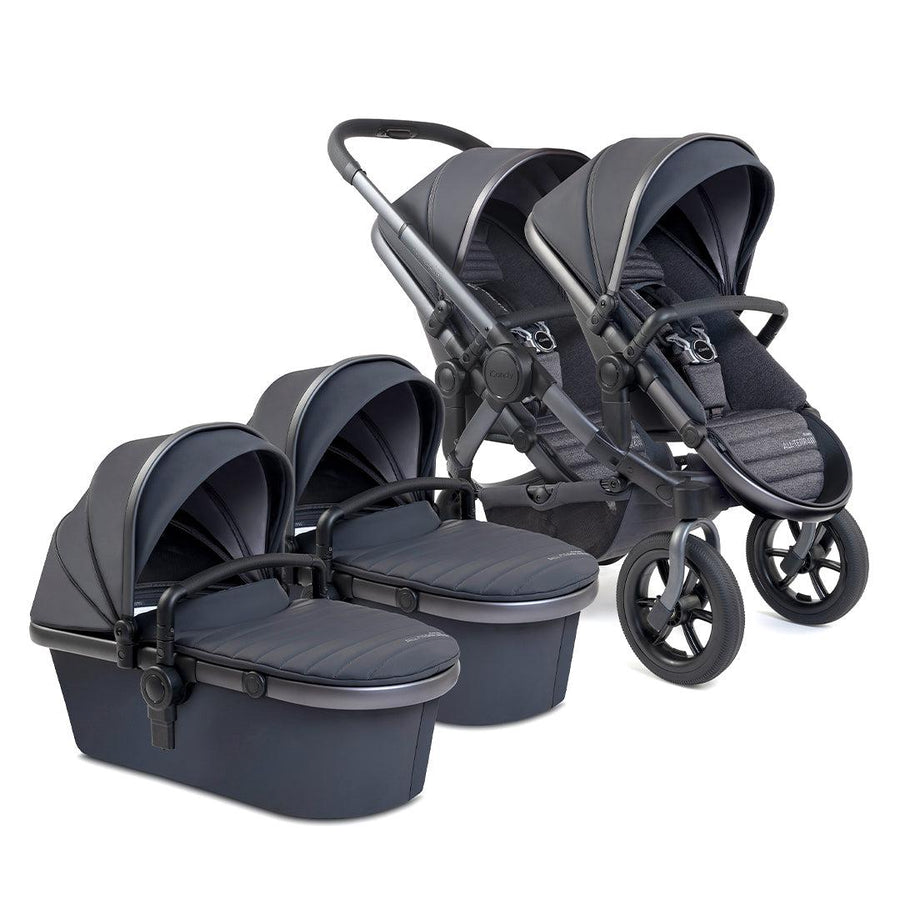 iCandy Peach 7 All Terrain Storm Twin Pushchair-Strollers- | Natural Baby Shower