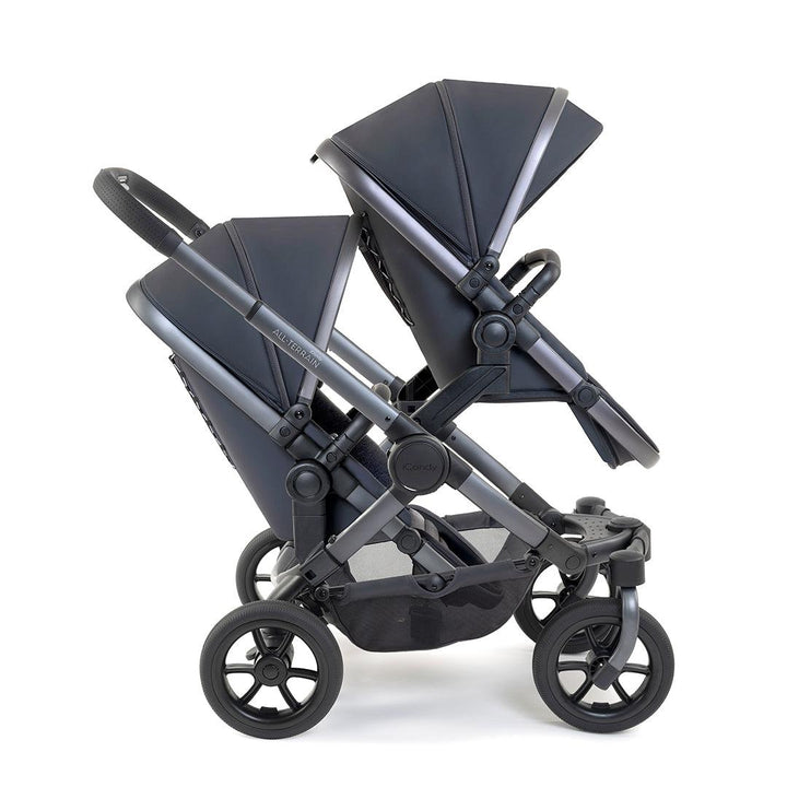 iCandy Peach 7 All Terrain Storm Twin Pushchair-Strollers- | Natural Baby Shower