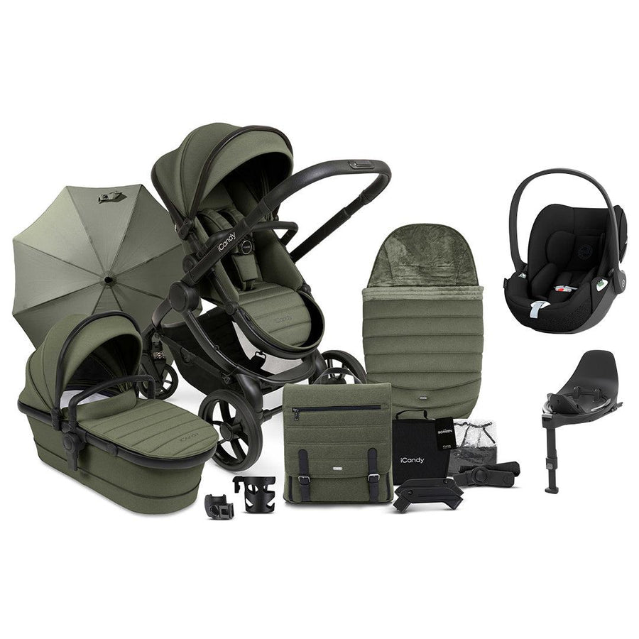 iCandy Peach 7 Complete Travel System with Cloud T - Ivy-Travel Systems- | Natural Baby Shower