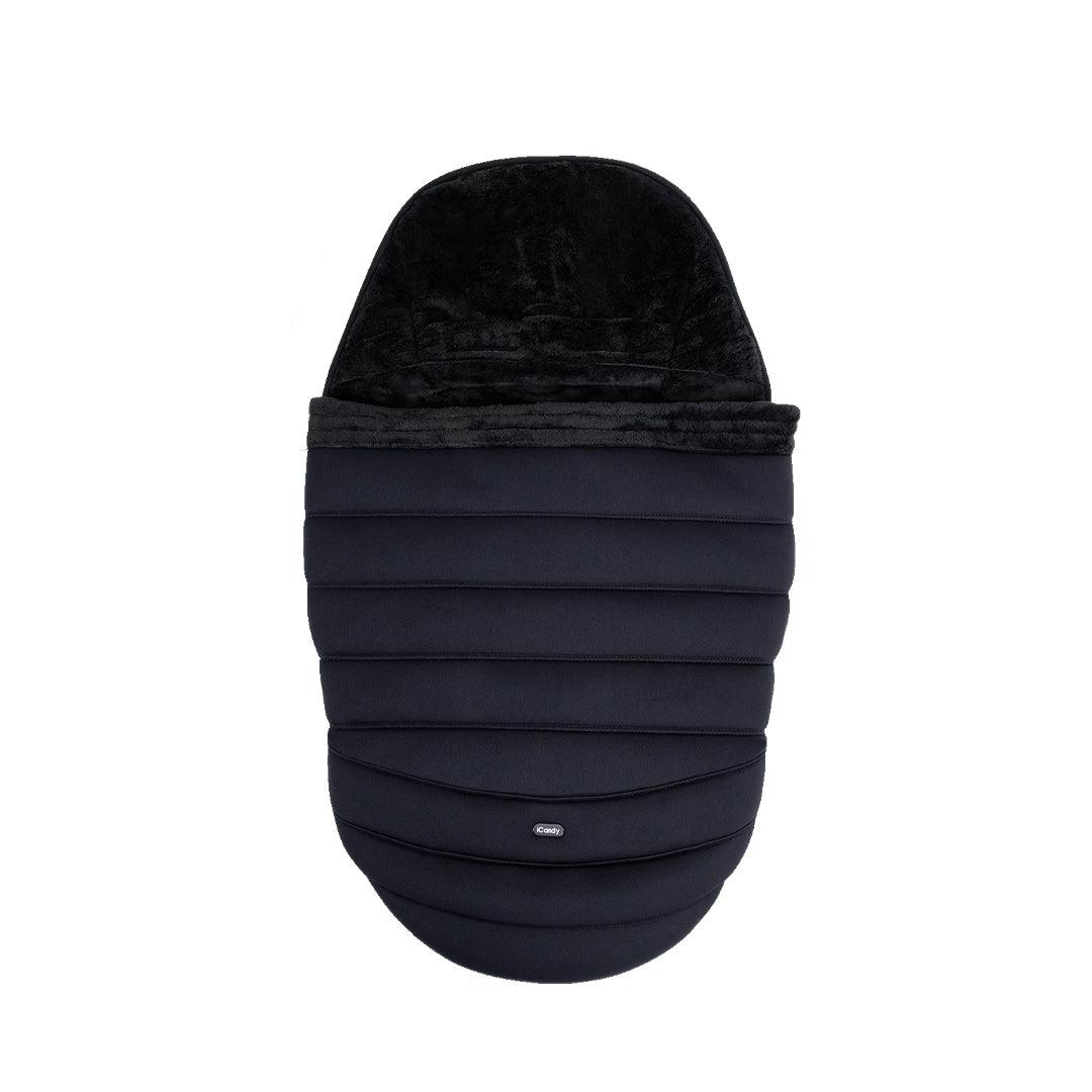 iCandy Peach 7 Duo Pod Footmuff - Black-Footmuffs-Black- | Natural Baby Shower