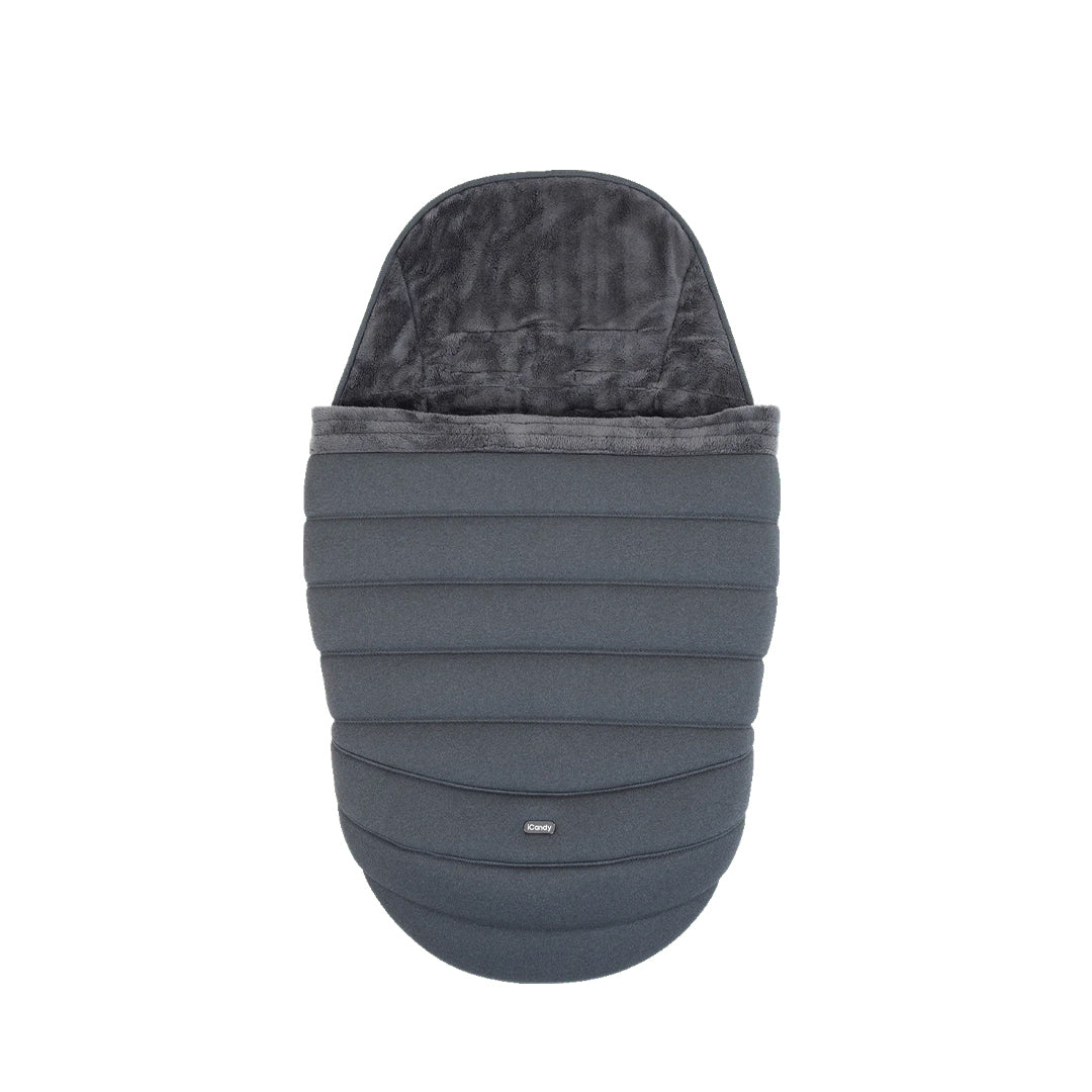 iCandy Peach 7 Duo Pod Footmuff - Dark Grey-Footmuffs-Dark Grey- | Natural Baby Shower