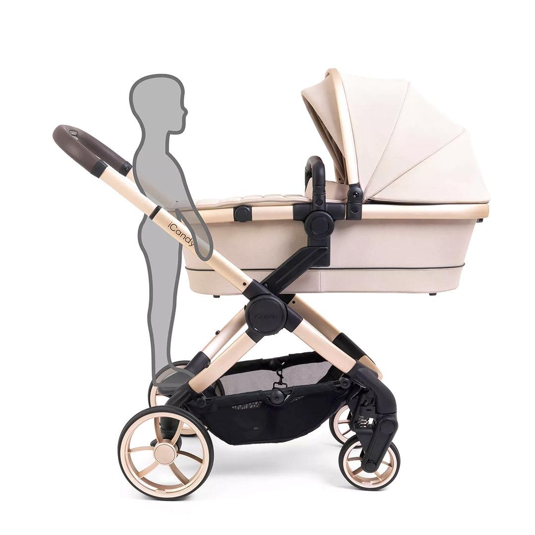 iCandy Peach 7 Complete Travel System with Cloud T - Biscotti-Travel Systems- | Natural Baby Shower