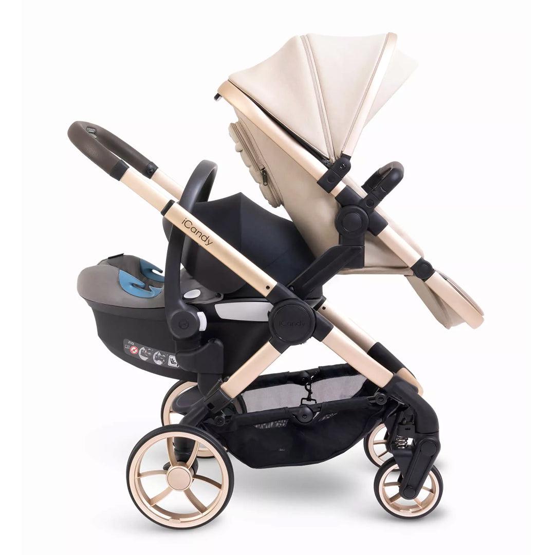 iCandy Peach 7 Double Pushchair - Biscotti-Strollers- | Natural Baby Shower