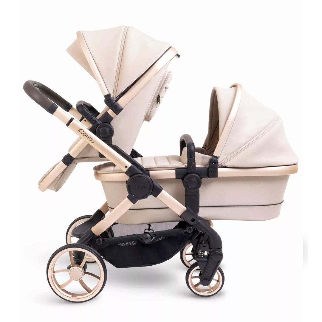 iCandy Peach 7 Double Pushchair - Biscotti-Strollers- | Natural Baby Shower