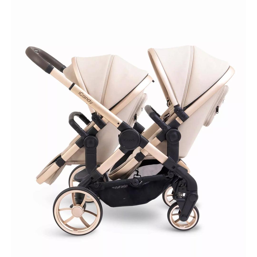 iCandy Peach 7 Double Pushchair - Biscotti-Strollers- | Natural Baby Shower