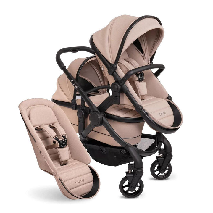 iCandy Peach 7 Double Pushchair - Cookie-Strollers- | Natural Baby Shower