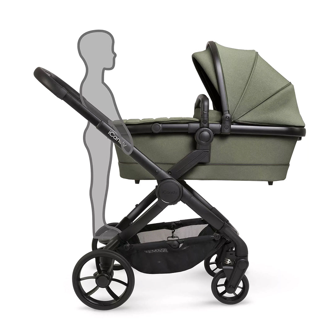 iCandy Peach 7 Pushchair & Carrycot - Ivy-Strollers-Ivy- | Natural Baby Shower