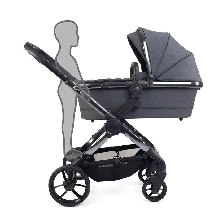 iCandy Peach 7 Complete Travel System with Pebble 360 Pro 2 - Dark Grey-Travel Systems- | Natural Baby Shower