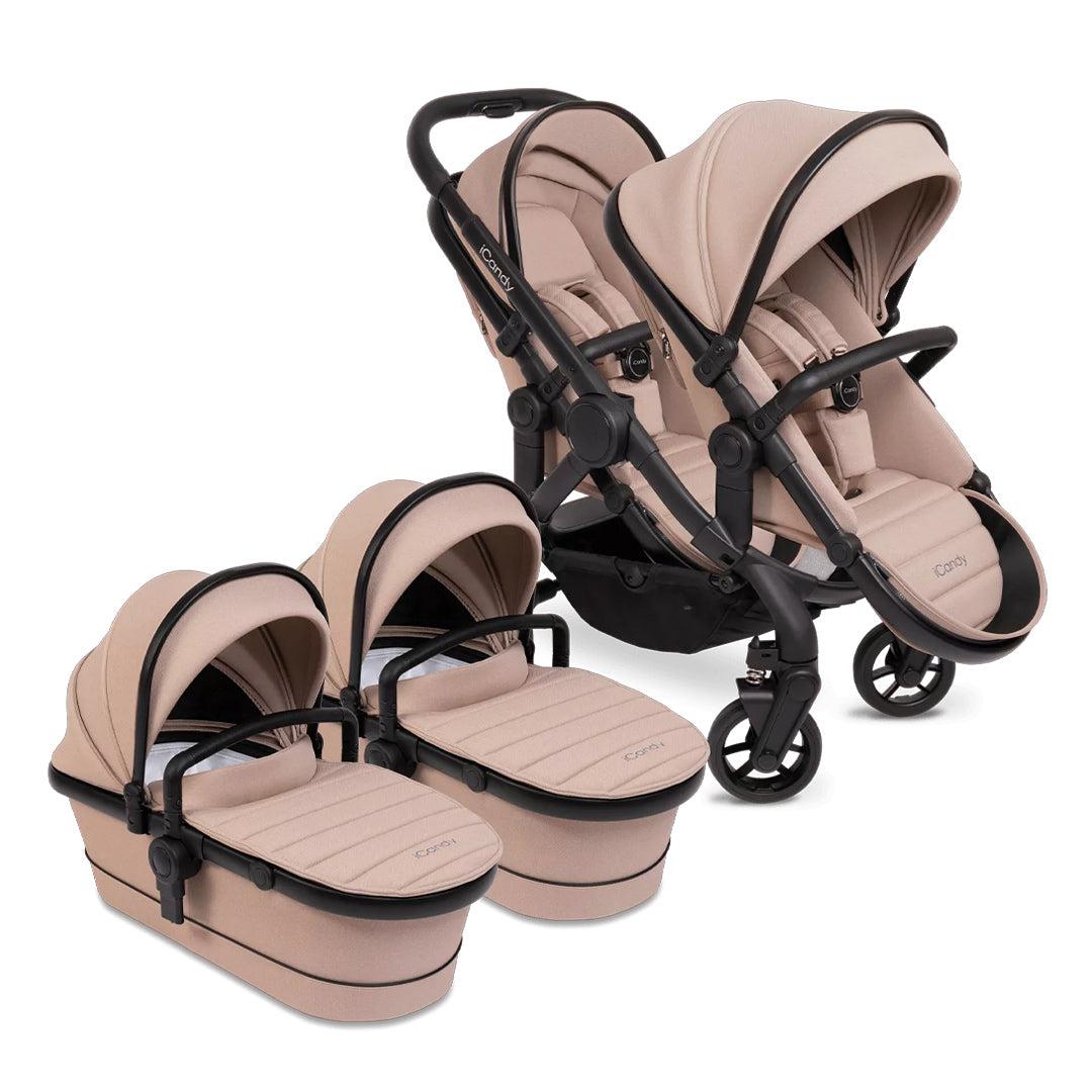 iCandy Peach 7 Twin Pushchair - Cookie-Strollers- | Natural Baby Shower