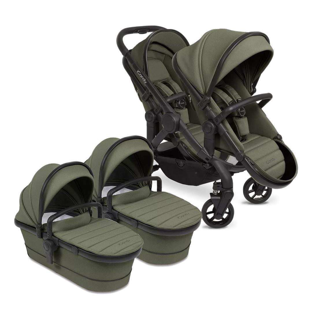 iCandy Peach 7 Twin Pushchair - Ivy-Strollers- | Natural Baby Shower