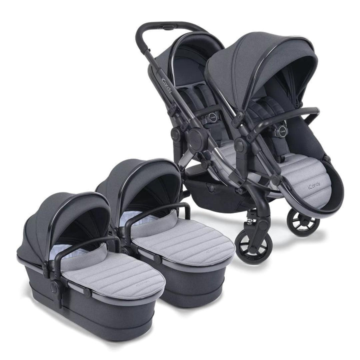 iCandy Peach 7 Twin Pushchair - Truffle-Strollers- | Natural Baby Shower