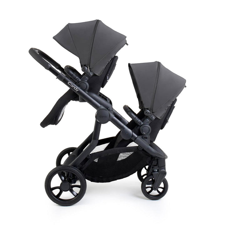 iCandy Orange 4 Twin Pushchair Bundle - Fossil-Strollers- | Natural Baby Shower