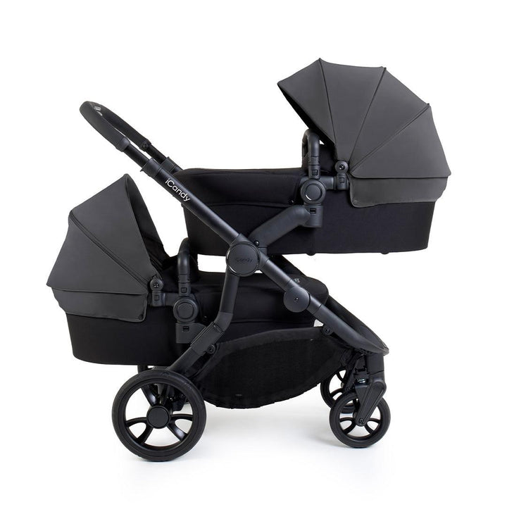 iCandy Orange 4 Twin Pushchair Bundle - Fossil-Strollers- | Natural Baby Shower