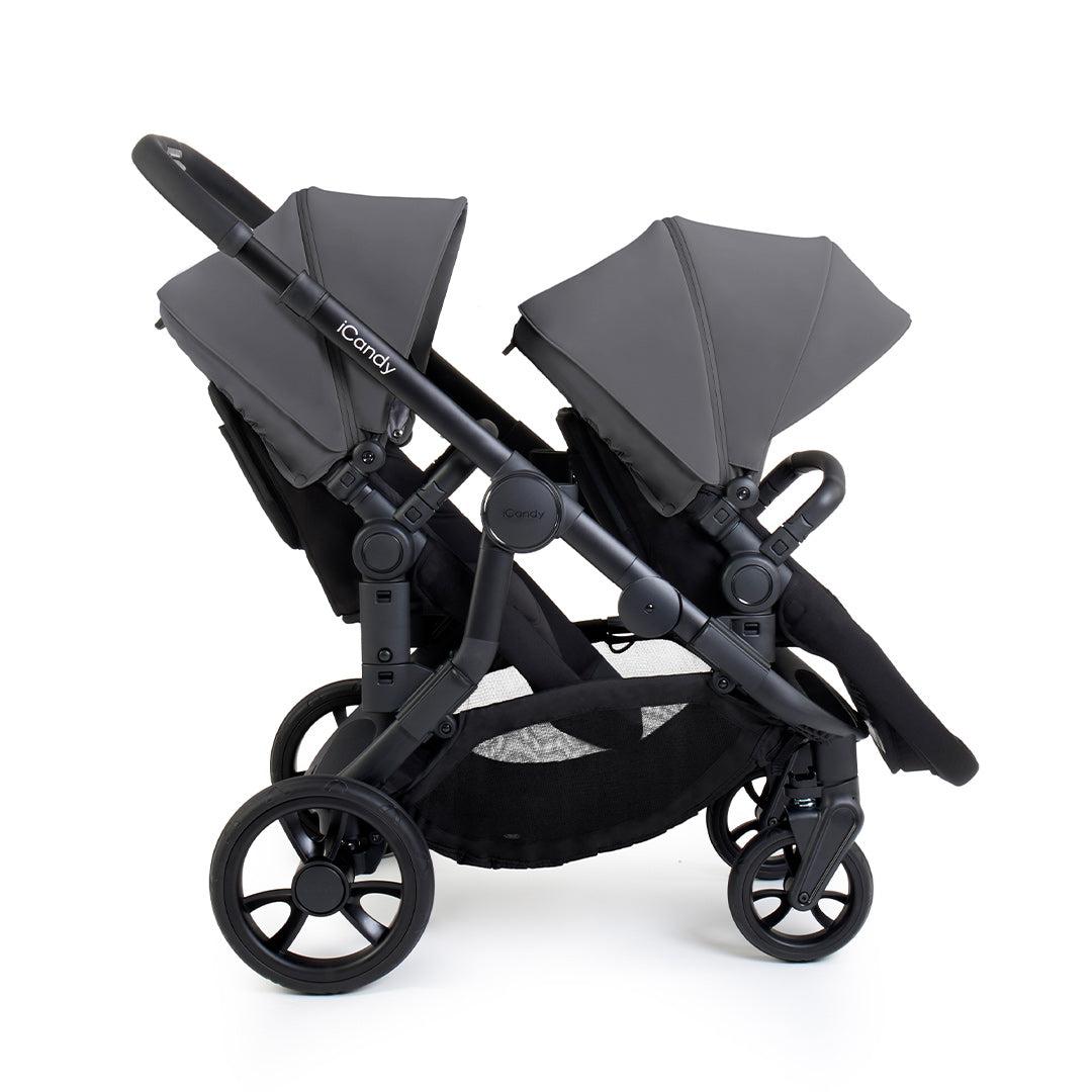 iCandy Orange 4 Twin Pushchair Bundle - Fossil-Strollers- | Natural Baby Shower