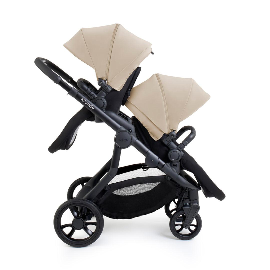 iCandy Orange 4 Twin Pushchair Bundle - Latte-Strollers- | Natural Baby Shower