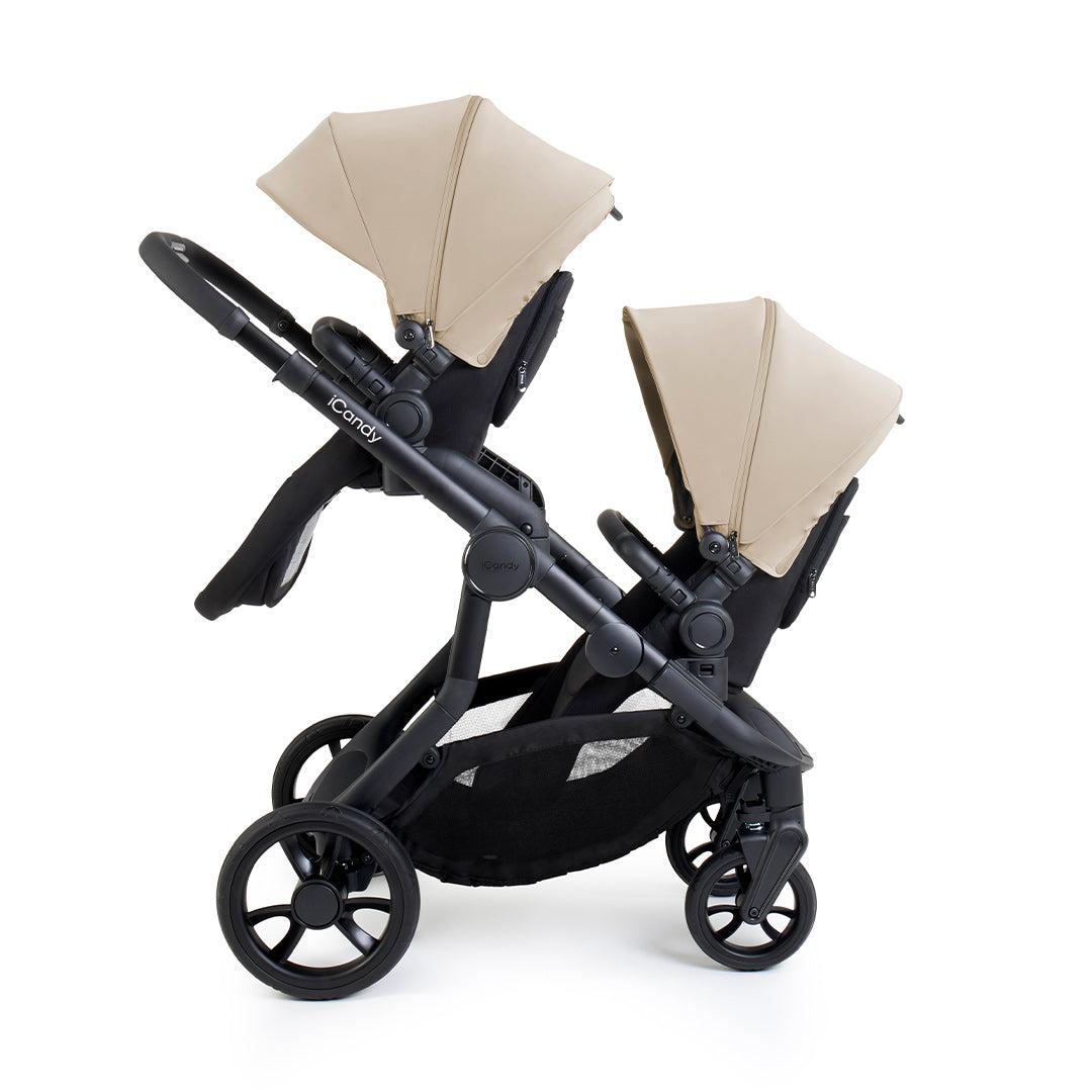 iCandy Orange 4 Twin Pushchair Bundle - Latte-Strollers- | Natural Baby Shower