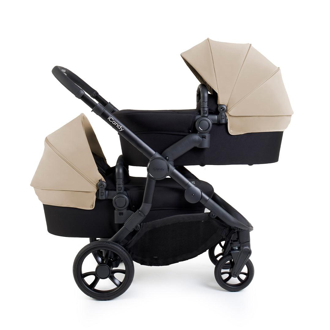 iCandy Orange 4 Twin Pushchair Bundle - Latte-Strollers- | Natural Baby Shower