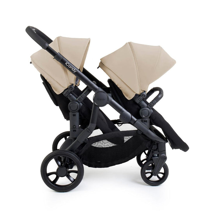 iCandy Orange 4 Twin Pushchair Bundle - Latte-Strollers- | Natural Baby Shower