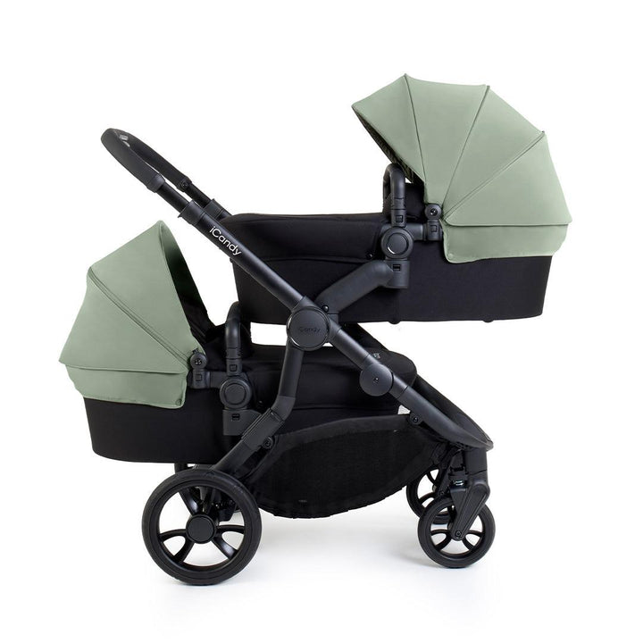 iCandy Orange 4 Twin Pushchair Bundle - Pistachio-Strollers- | Natural Baby Shower