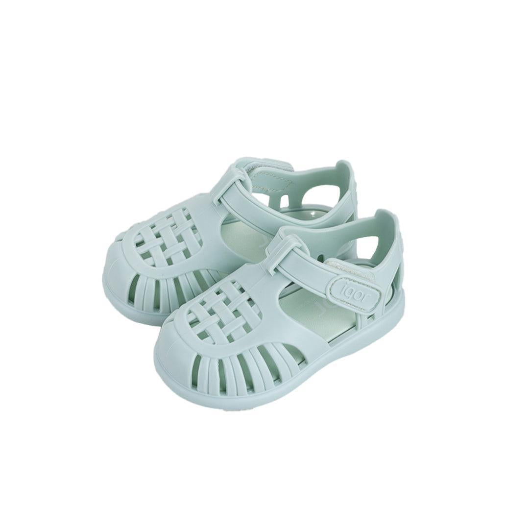 IGOR Tobby Solid - Menta-Sandals-Menta-19 | Natural Baby Shower