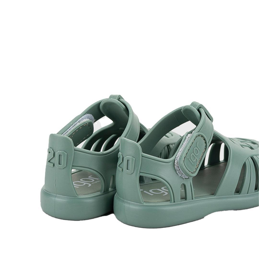 IGOR Tobby Solid - Nuevo Verde-Sandals-Nuevo Verde-19 | Natural Baby Shower