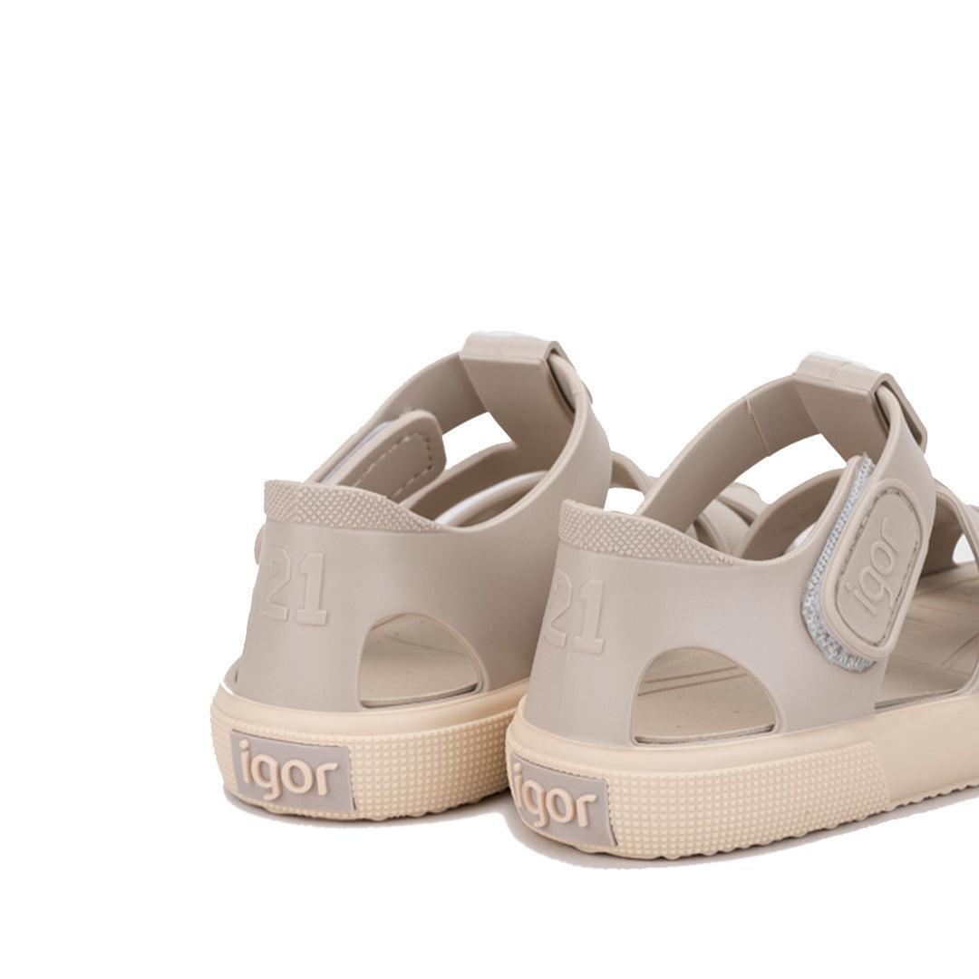 IGOR Bay - Sand-Sandals-Sand-20 | Natural Baby Shower