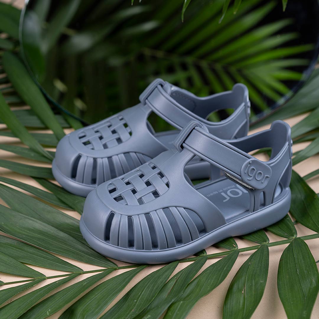 Igor Tobby Solid Sandals - Oceano | Natural Baby Shower