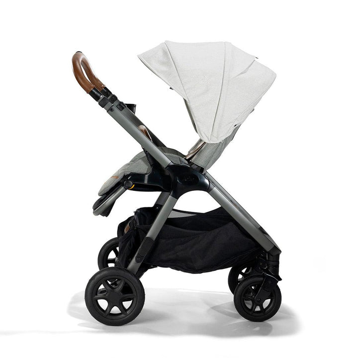 Joie Finiti Flex Grow Ready Travel System - Oyster-Travel Systems-Oyster-Encore Base | Natural Baby Shower