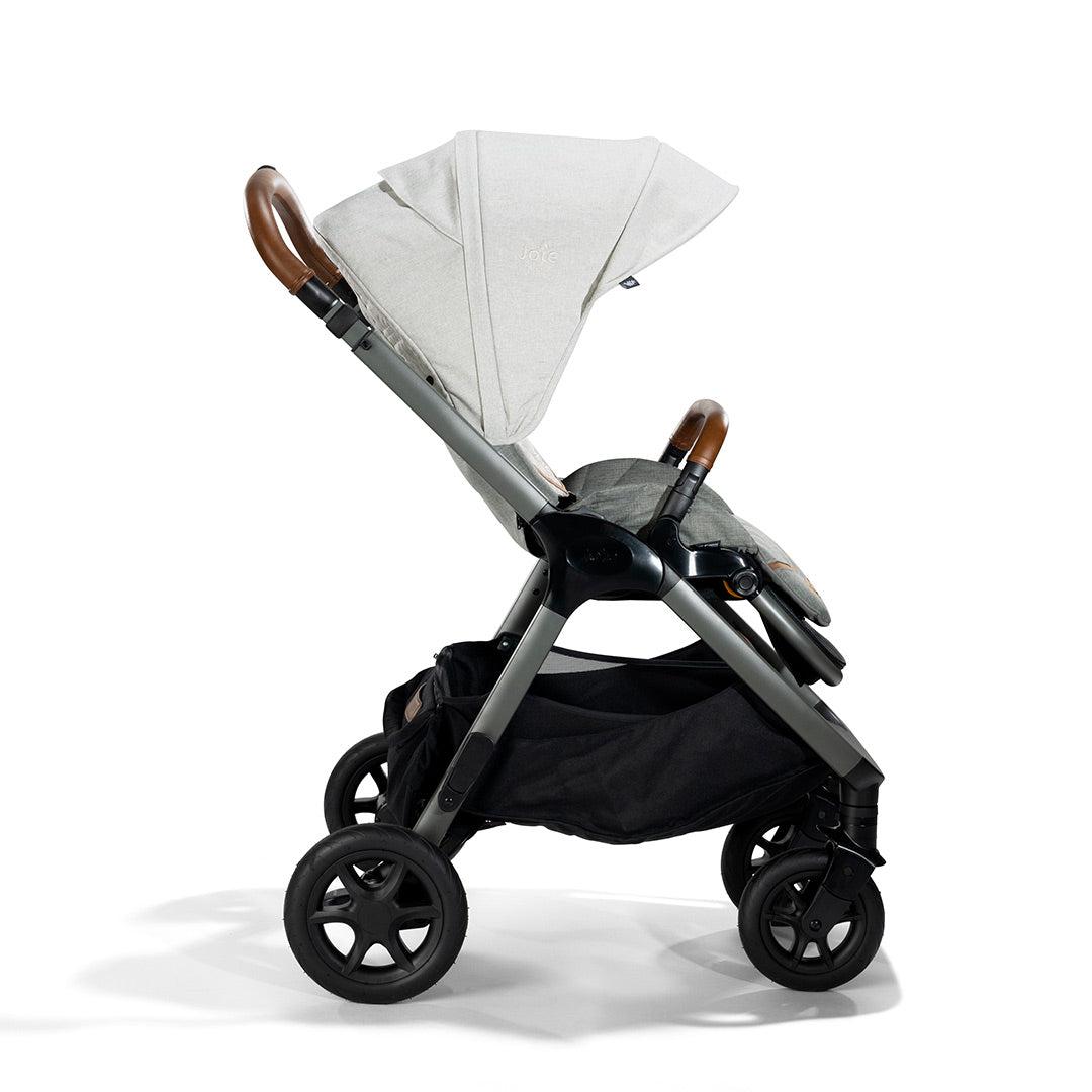 Joie Finiti Flex Grow Ready Travel System - Oyster-Travel Systems-Oyster-Encore Base | Natural Baby Shower