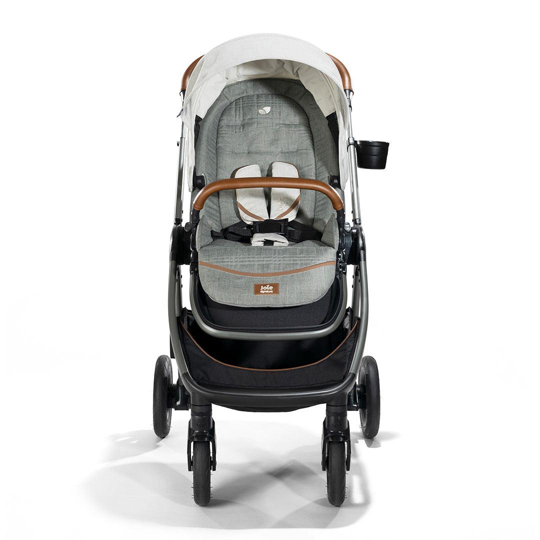 Joie Finiti Flex Grow Ready Travel System - Oyster-Travel Systems-Oyster-Encore Base | Natural Baby Shower