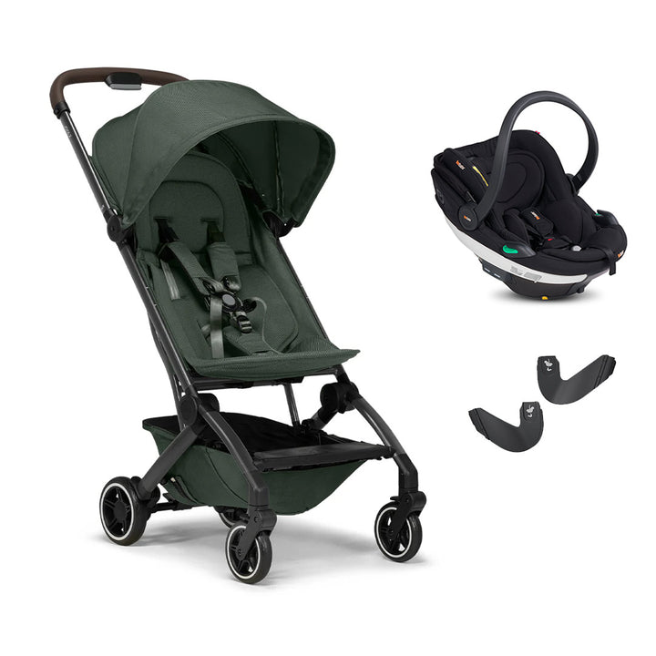 Joolz Aer+ Pushchair + BeSafe Go Beyond Travel System-Travel Systems-Forest Green-No Carrycot | Natural Baby Shower