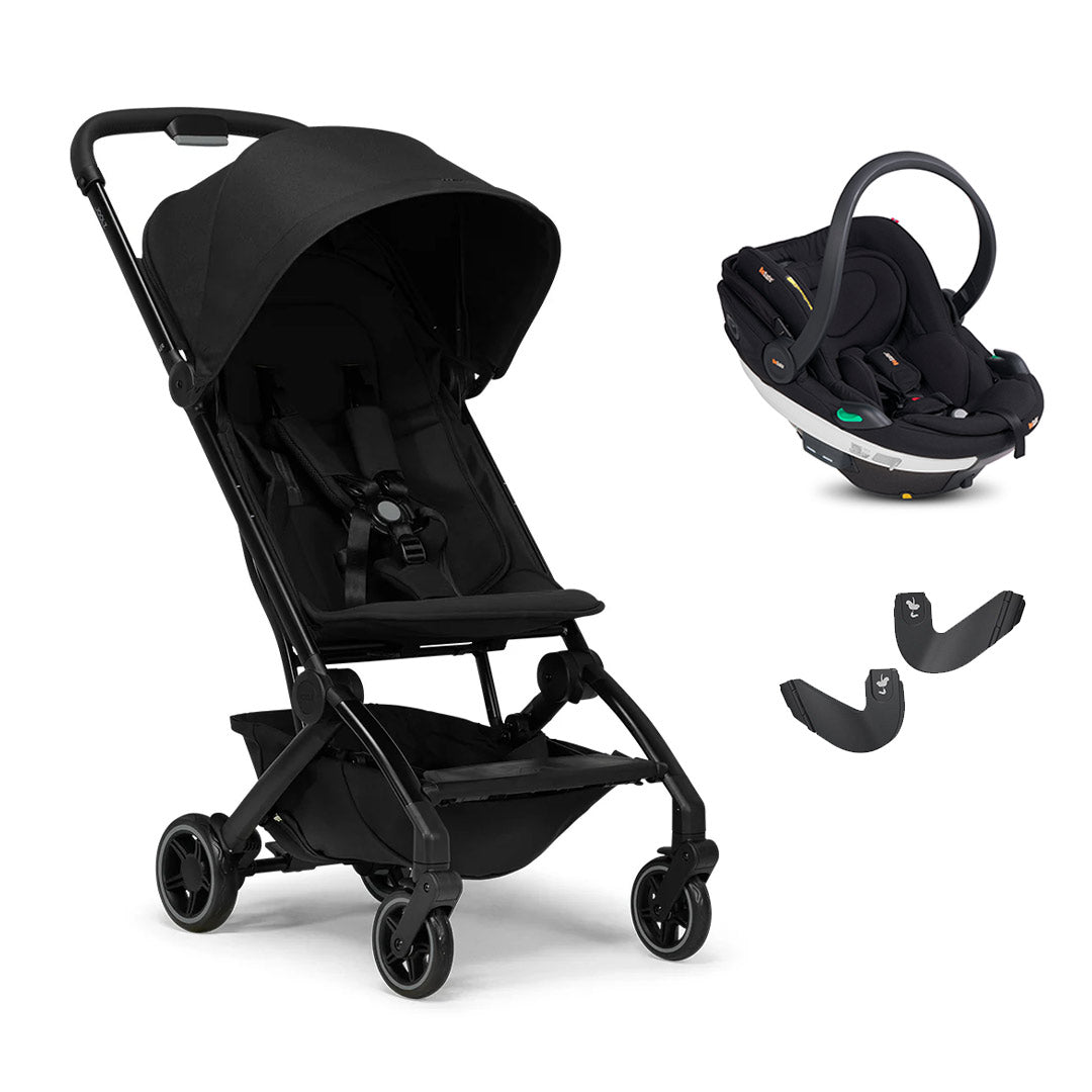 Joolz Aer+ Pushchair + BeSafe Go Beyond Travel System-Travel Systems-Space Black-No Carrycot | Natural Baby Shower