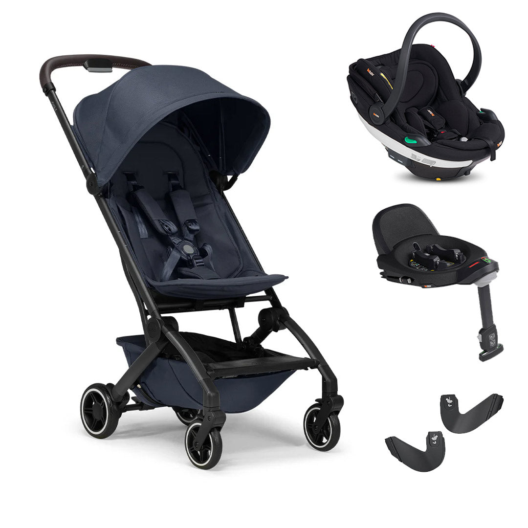 Joolz Aer+ Pushchair + BeSafe Go Beyond Travel System-Travel Systems-Navy Blue-No Carrycot | Natural Baby Shower