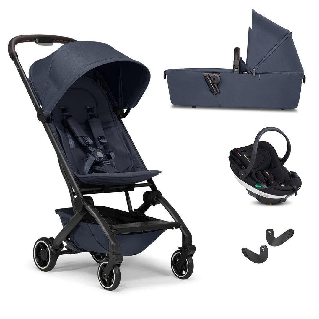 Joolz Aer+ Pushchair + BeSafe Go Beyond Travel System-Travel Systems-Navy Blue-With Carrycot | Natural Baby Shower