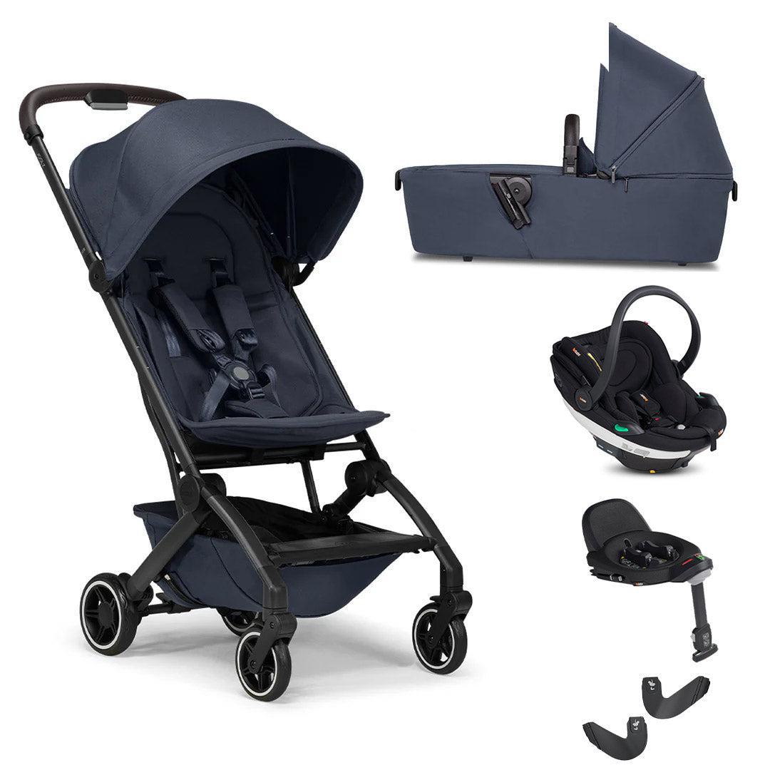 Joolz Aer+ Pushchair + BeSafe Go Beyond Travel System-Travel Systems-Navy Blue-With Carrycot | Natural Baby Shower