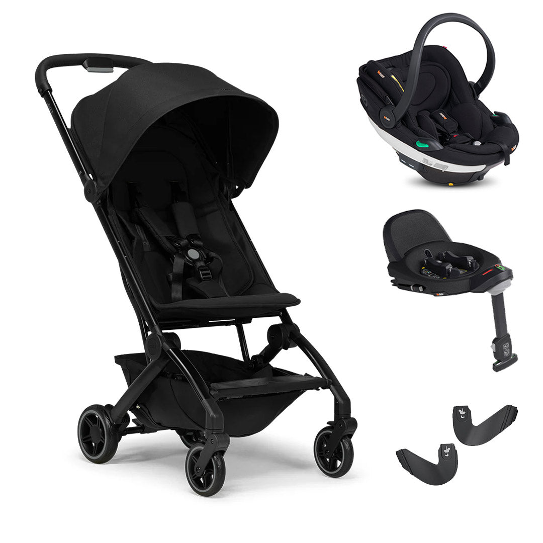 Joolz Aer+ Pushchair + BeSafe Go Beyond Travel System-Travel Systems-Space Black-No Carrycot | Natural Baby Shower