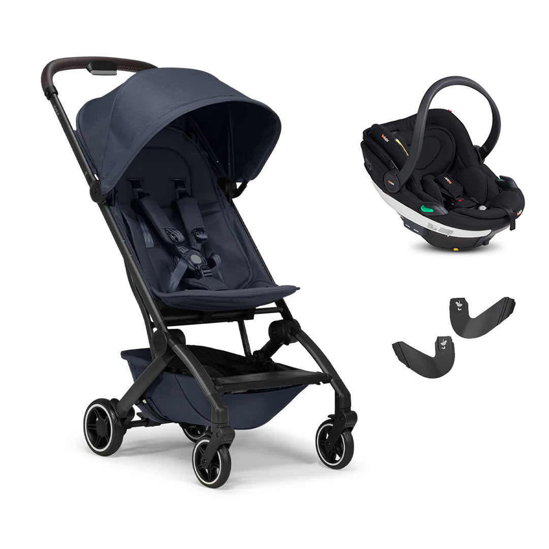 Joolz Aer+ Pushchair + BeSafe Go Beyond Travel System-Travel Systems-Navy Blue-No Carrycot | Natural Baby Shower