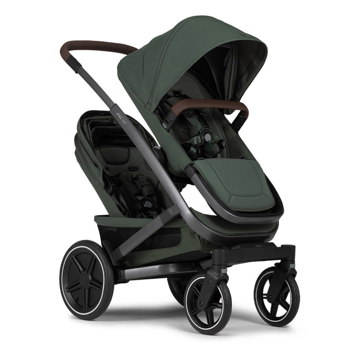 Joolz Geo3 Complete Twin Pushchair - Forest Green - 2024