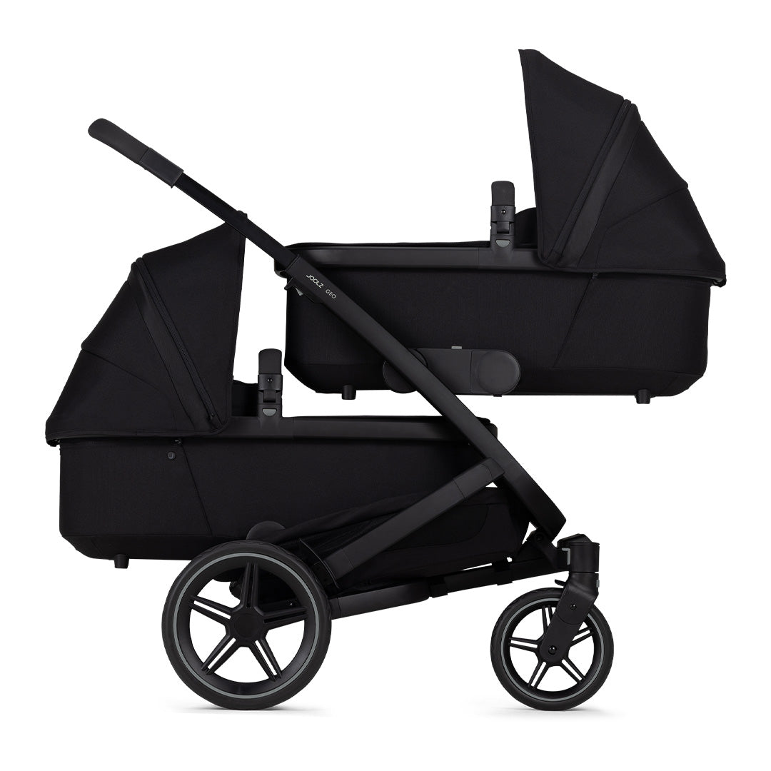 Joolz Geo3 Complete Twin Pushchair - Space Black - 2024