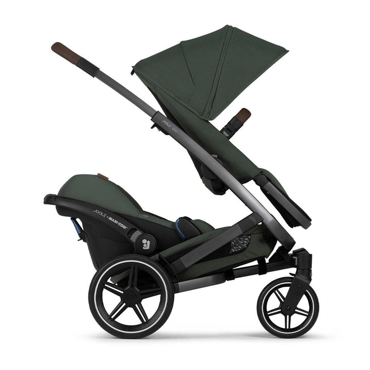 Joolz Geo3 Complete Pushchair - Duo - Forest Green - 2024-Strollers-Forest Green- | Natural Baby Shower