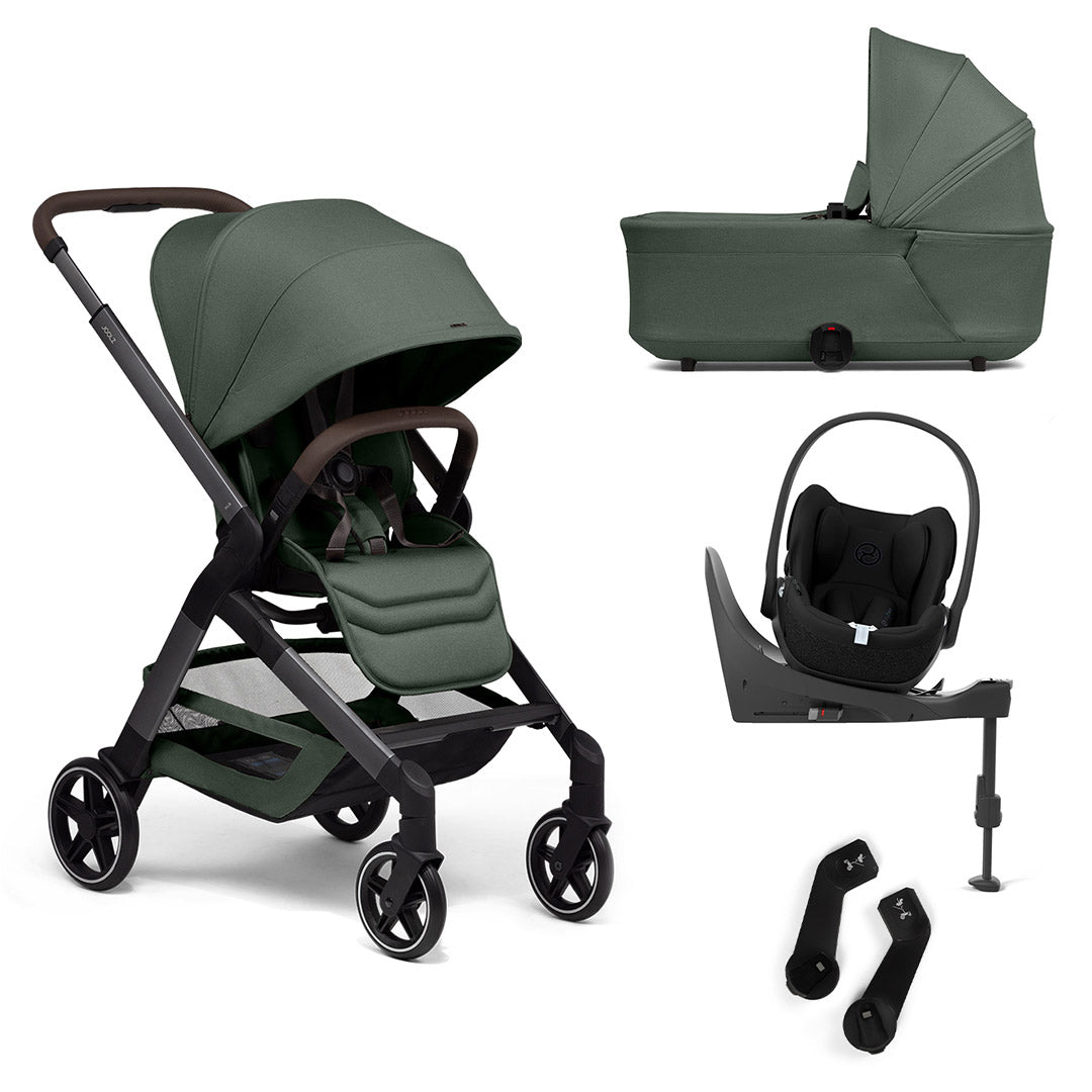 Joolz Hub2 Cloud T Travel System - Forest Green-Travel Systems-No Base- | Natural Baby Shower