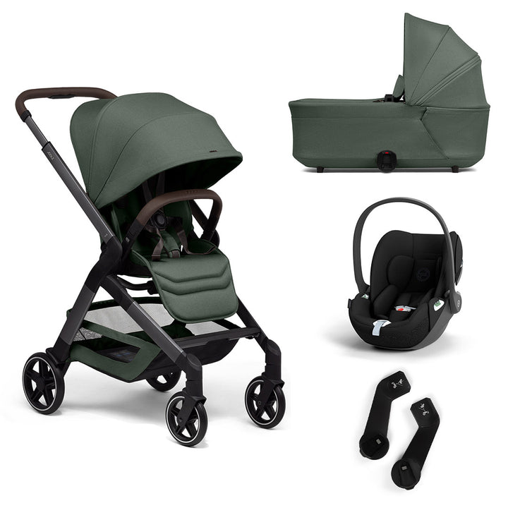 Joolz Hub2 Cloud T Travel System - Forest Green-Travel Systems-No Base- | Natural Baby Shower