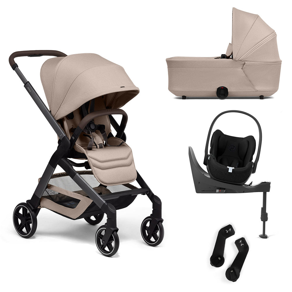 Joolz Hub2 Cloud T Travel System - Sandy Taupe-Travel Systems-No Base- | Natural Baby Shower