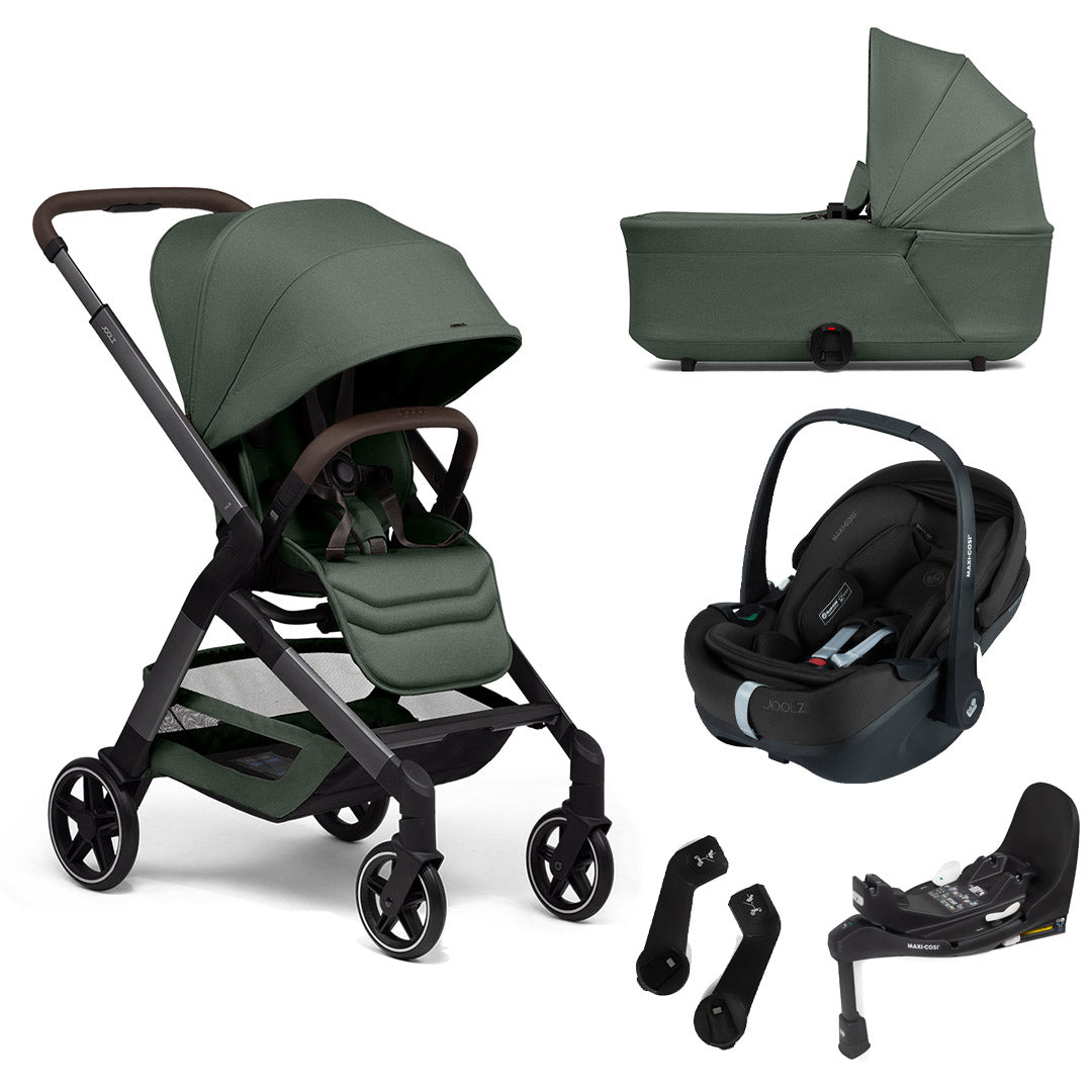 Joolz Hub2 Joolz x Maxi-Cosi Pebble 360 Pro 2 Travel System - Forest Green-Travel Systems- | Natural Baby Shower